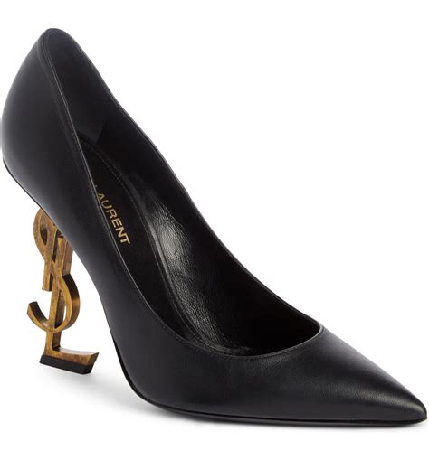 ysl black heels price|saint laurent heels for women.